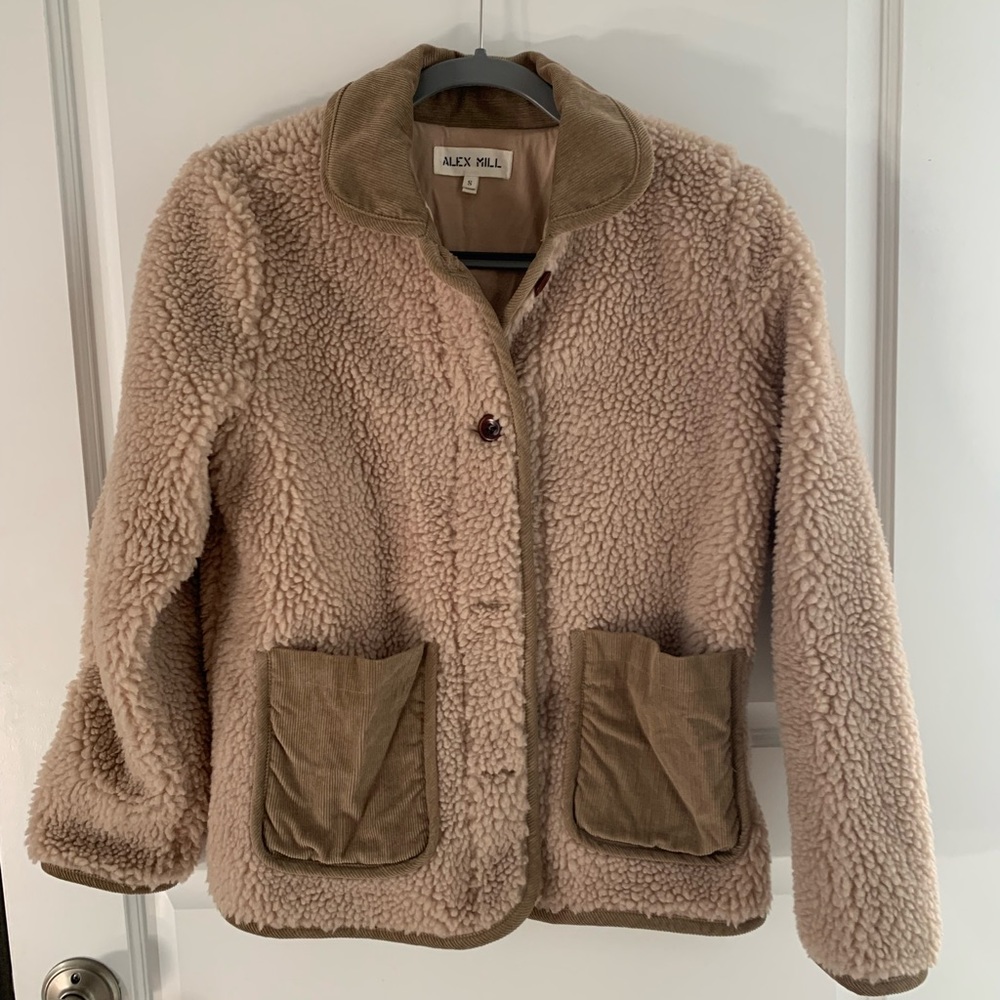 Alex Mill Sherpa Fleece - size S